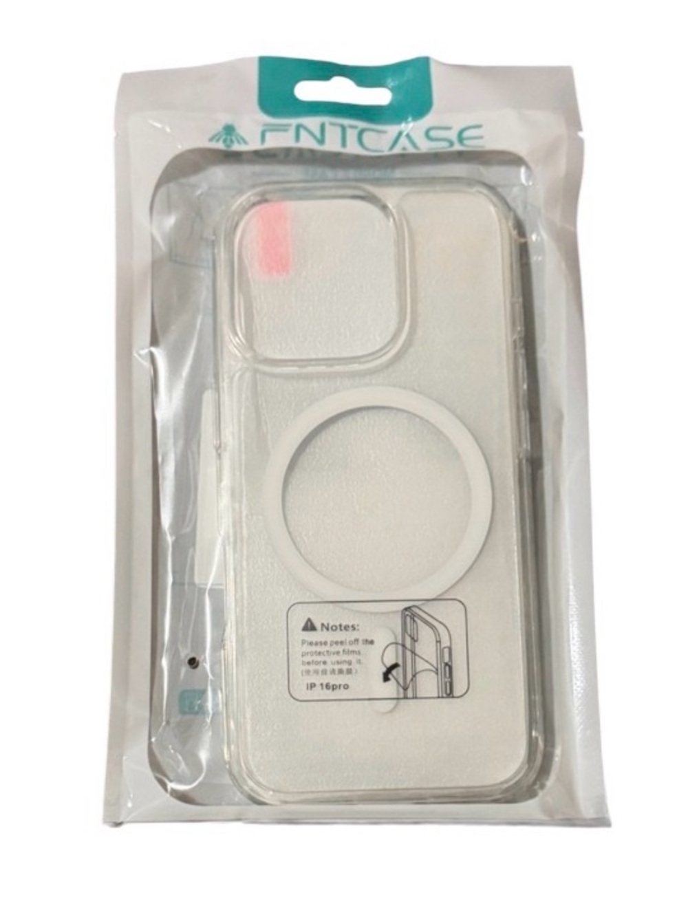 Clear MagSafe-Compatible iPhone 16 Pro Case